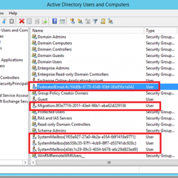 EXCHANGE 2013/2016 RECREATE ARBITRATION MAILBOXES